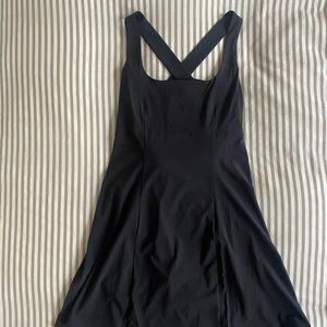 Outdoor Voices Crossback Dress, Large, Black